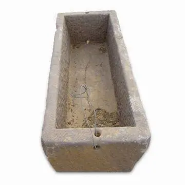 antique stone trough