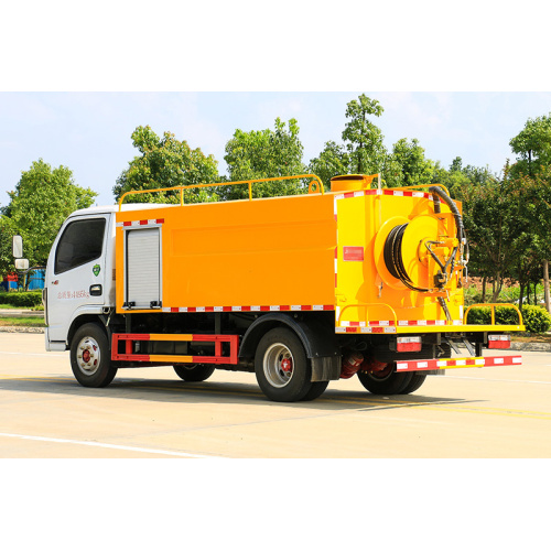 Dongfeng Dolika 4m ³ High Pressure Cleaning Vehicle