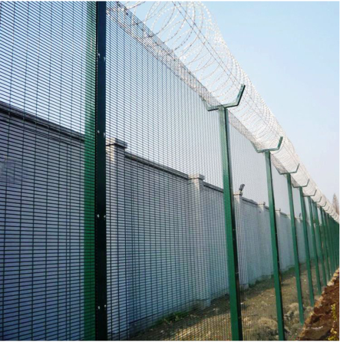 3D pvc coated welded wire mesh fence panel