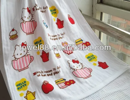 cute waffle beach towels china