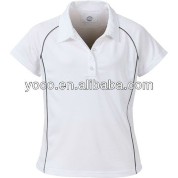 Women outdoor polo shirts 100% coolmax