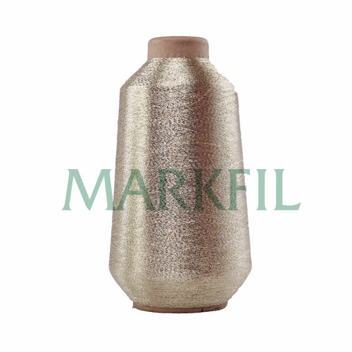 Nylon 30D Silver Metallic Yarn para tejer