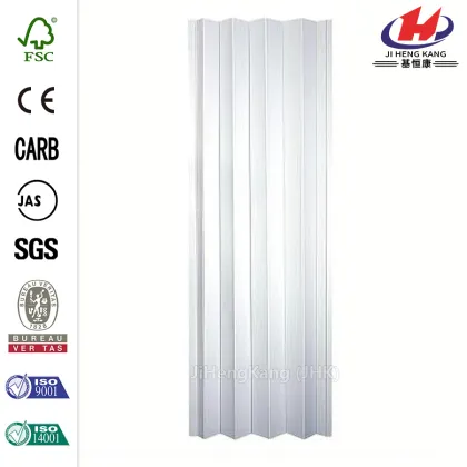 80in Encore White Accordion Door