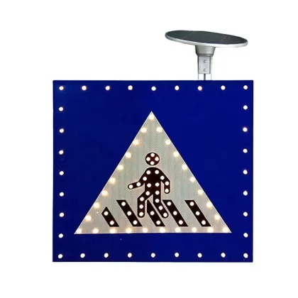 3M Reflector Aluminum Board Solar Powered Road Traffic Signs for CE Traffic Control