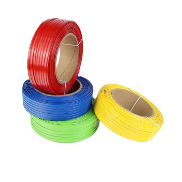 reusable machine use Double loop Wired  8mm x 600m tin tie clip band Twist Tie roll for Bread Bag Packing Sealing