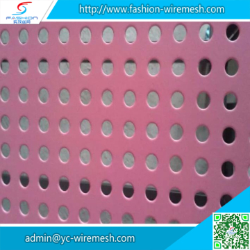 stretch metal mesh round hole metal mesh