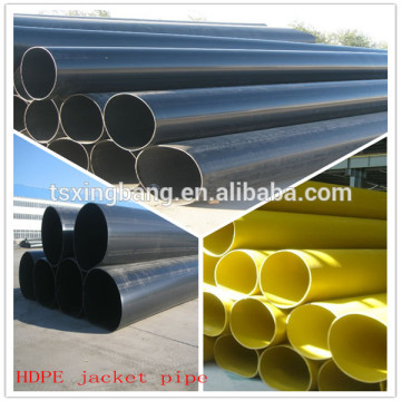 12meter yellow color outer protection plastic HDPE tube