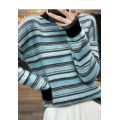 autumn new women's round neck pullover