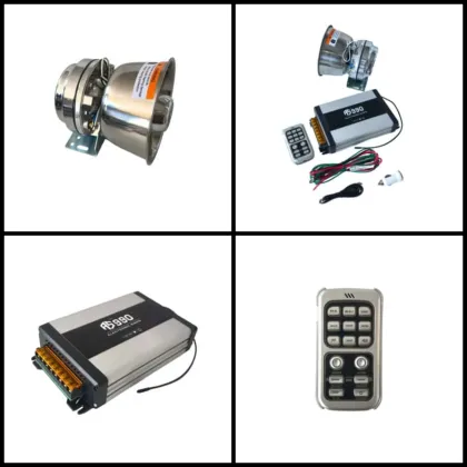 High Power 200W Federal Signal Siren Alarm