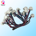 DMX512 RGB LED пикселна струнна светлини DC12V