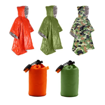 Wholesale Emergency Raincoat: Cold Insulation Disposable Rainwear & Survival Gear