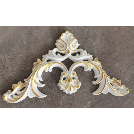 PU Foam Material Interior Office Villa Ceiling Corner Moulding
