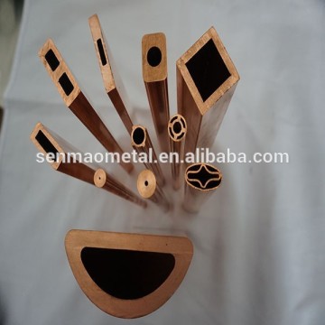smooth surface Silver Oxygen-free copper specical copper pipe manufacturer