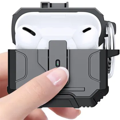 Wireless Charging Case with Rugged Design for Apple AirPods (All Models)