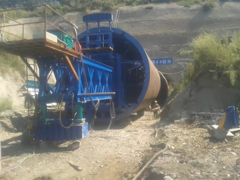 Encofrado de acero del carro del revestimiento del túnel