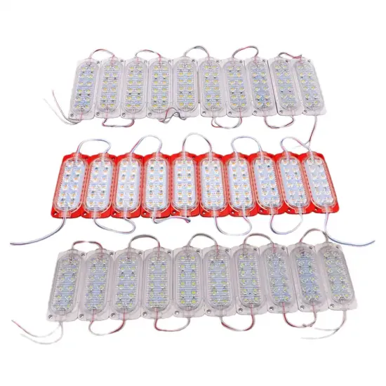 DC12V 2W Double Row LED Automotive Light Modules for Motorbike Accessories