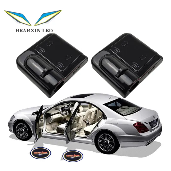 Universal Wireless LED Car Welcome Light with Laser Projector Logo