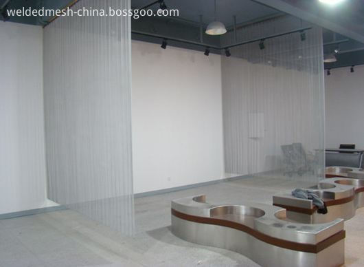 Popular flexible  metal mesh curtain 