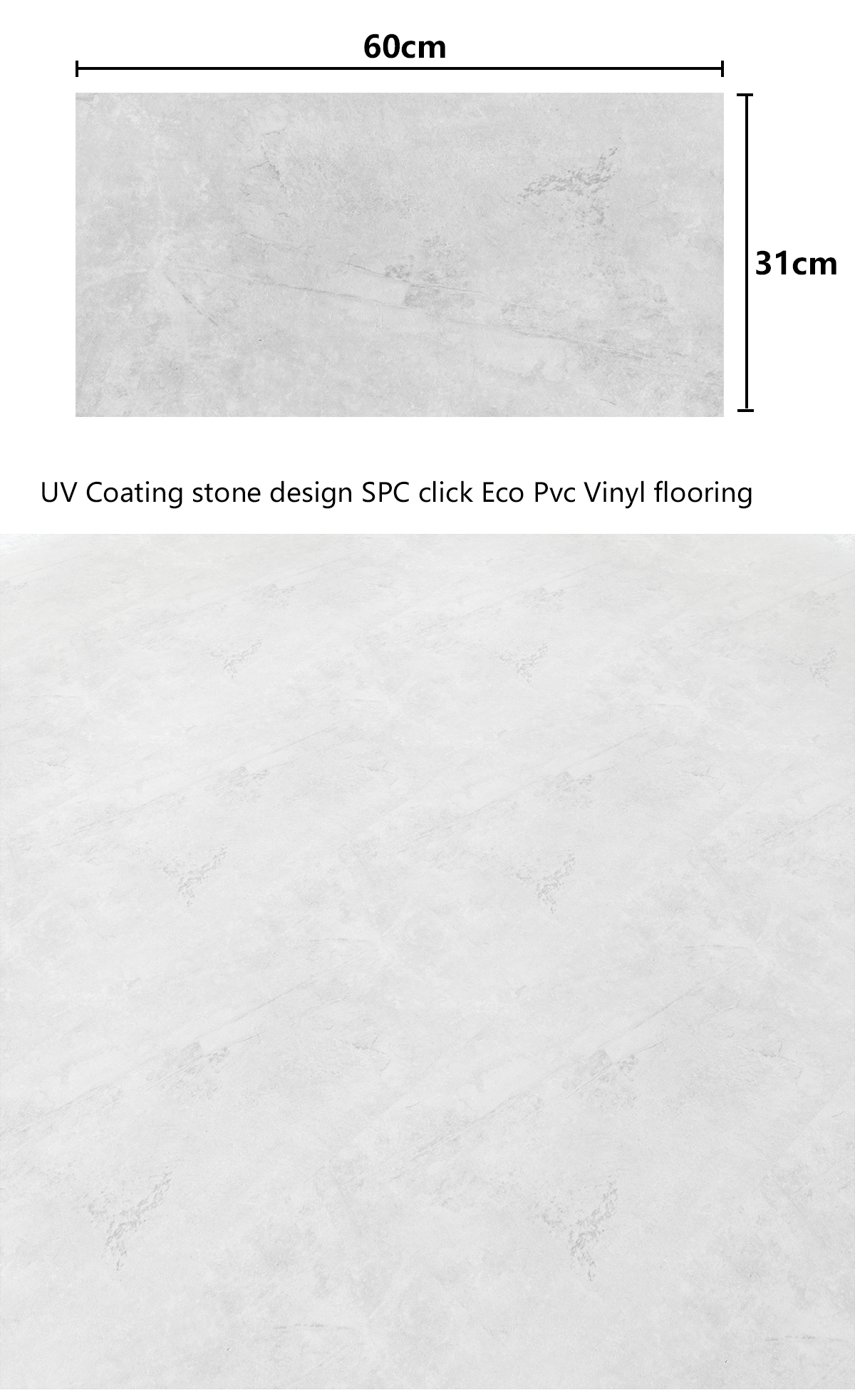 Stone pattern PVC Flooring Tile sw08_04