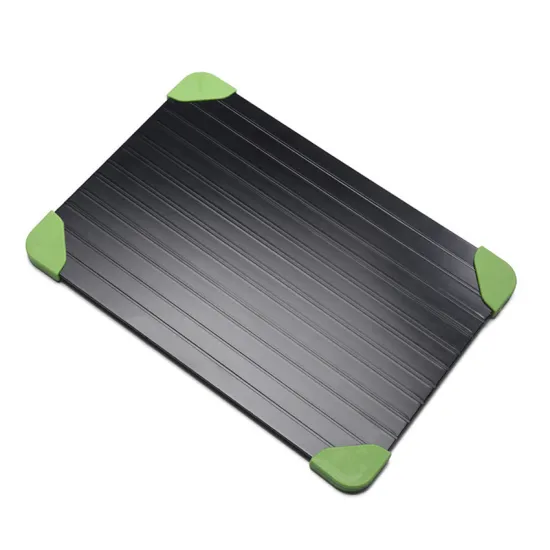 Aluminum Fast Defrosting Tray for Quick Thawing of Frozen Foods: Innovative Design for Efficient Food Preparation