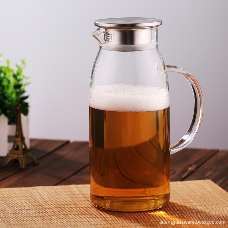 Glass Pitcher Juice & Iced Tea