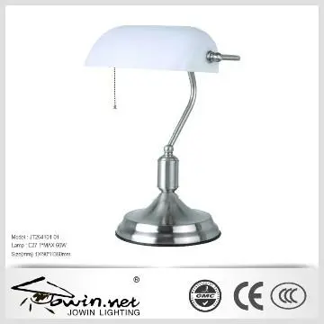 Special Shape White Glass Table Lamp
