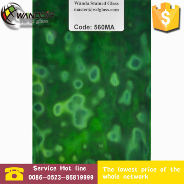 dark green chinese spot glass
