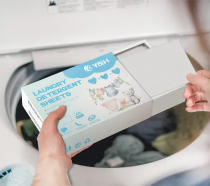 Clean Detergent Laundry Detergent Sheets