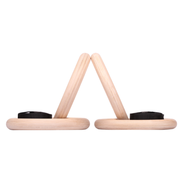 High Quality Adjustable Wooden Gym Ring