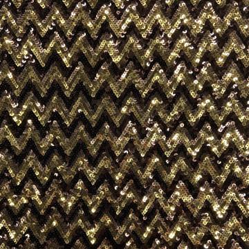European Fancy Shiny Geometry Sequins Embroidery Fabric