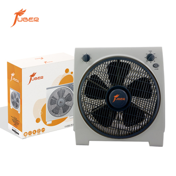 Black Bladeless Rechargeable Box Fan for Small Spaces - 12/20 Inch Electric Cooler