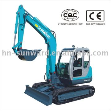 Sunward mini small compact excavator 70B
