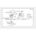 Drehpotentiometer der Serie Rk08h