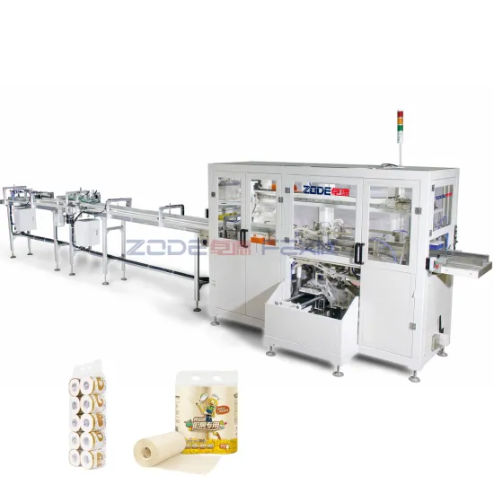 Automatic 25 Bags Toilet Paper Packaging Machine ZODE