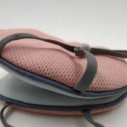 Korean-Style Ice Silk Sleeping Eye Mask: Dual-Use, Warm & Cool, Travel-Friendly, Light-Blocking & Breathable