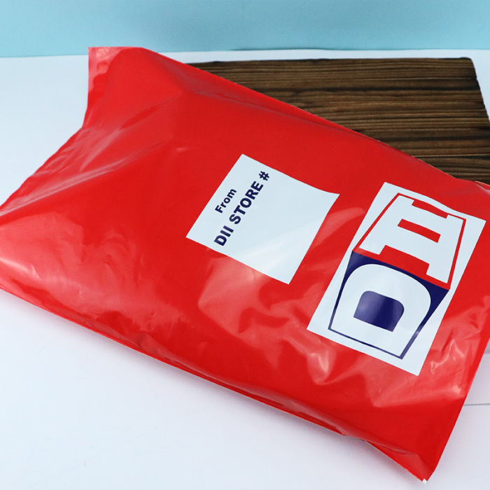 ရောင်စုံ Poly Mailers အစုလိုက်