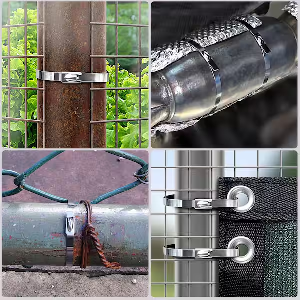 stainless steel cable tie application Stainless Steel Cable Tie with Self-Locking Ball Buckle