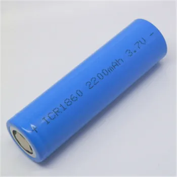 Lithium 18650 3.7 v 2200mAh rechargeable batteries