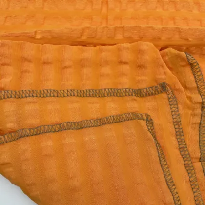 Bubble Crease Linen Viscose Rayon Mixed Fabric