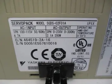 SGDS-02F01A Yaskawa Frequency Driver AC Servo Amplifier
