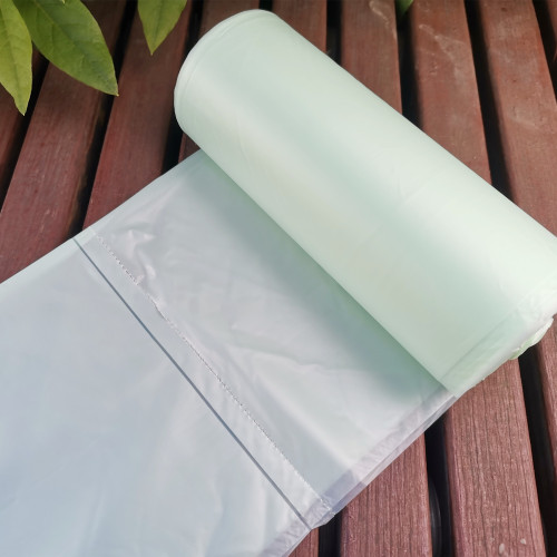 Sacs à ordures colorés en plastique compostable de fécule de maïs