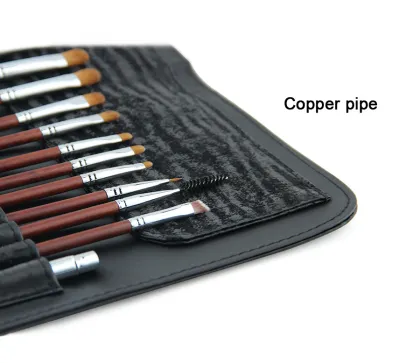 2020Goat Hair Makeup Cosmetics private label brushes bag