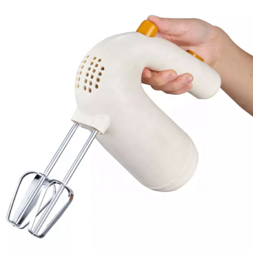 Portable 100W Electric Hand Mixer, 5 Speed Adjustable Egg Beater