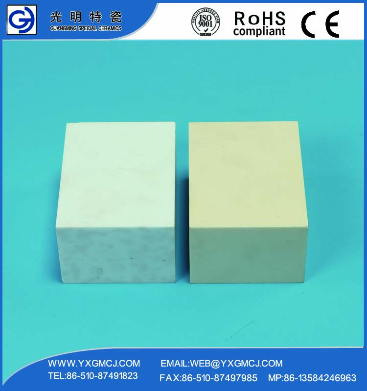 Zirconia Toughened Alumina ZTA ceramic tiles wear plates