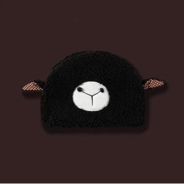 Black Mountain Goat Curly Furry Fisherman&#39;s Hat