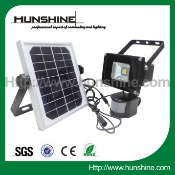 super bright flood solar light with pir sensor