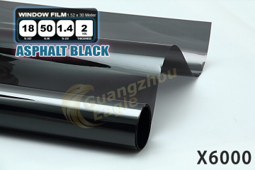 2mil VLT 18% One Way Window Film