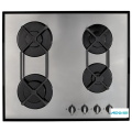 Stainless Steel Gas Hob With Cast Iron Supports