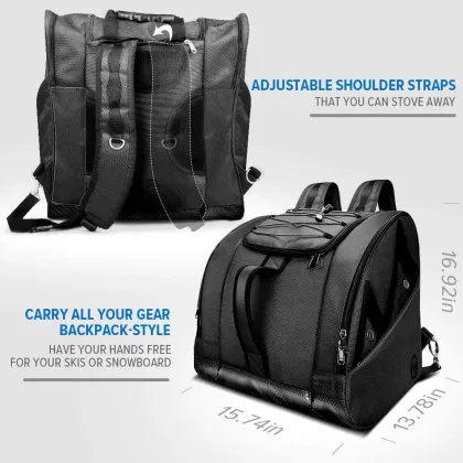 Waterproof OutdoorMaster Boot Bag for Ski Boots and Snowboard Boots