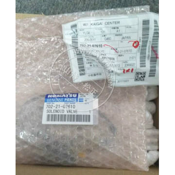 702-21-07610 komatsu solenoid valve WA470-6 bagian asli